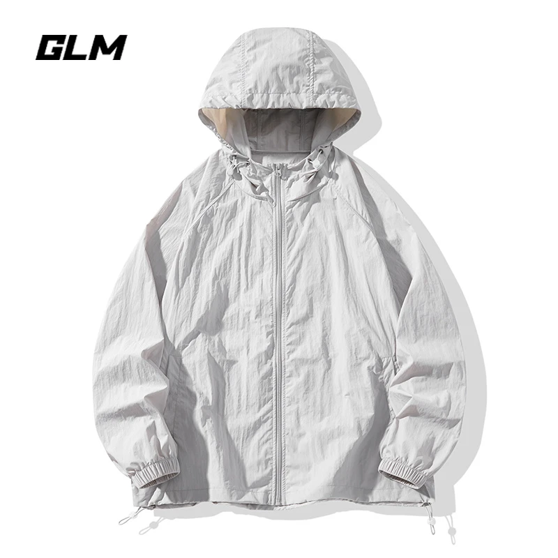 GLM2025春夏新款休闲防晒衣男女夹克防紫外线速干情侣皮肤衣外套