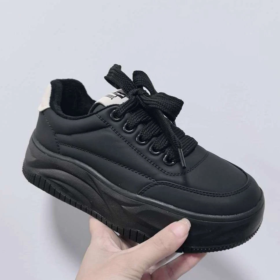 厚底百搭洋气加绒面包鞋时尚休闲鞋M606