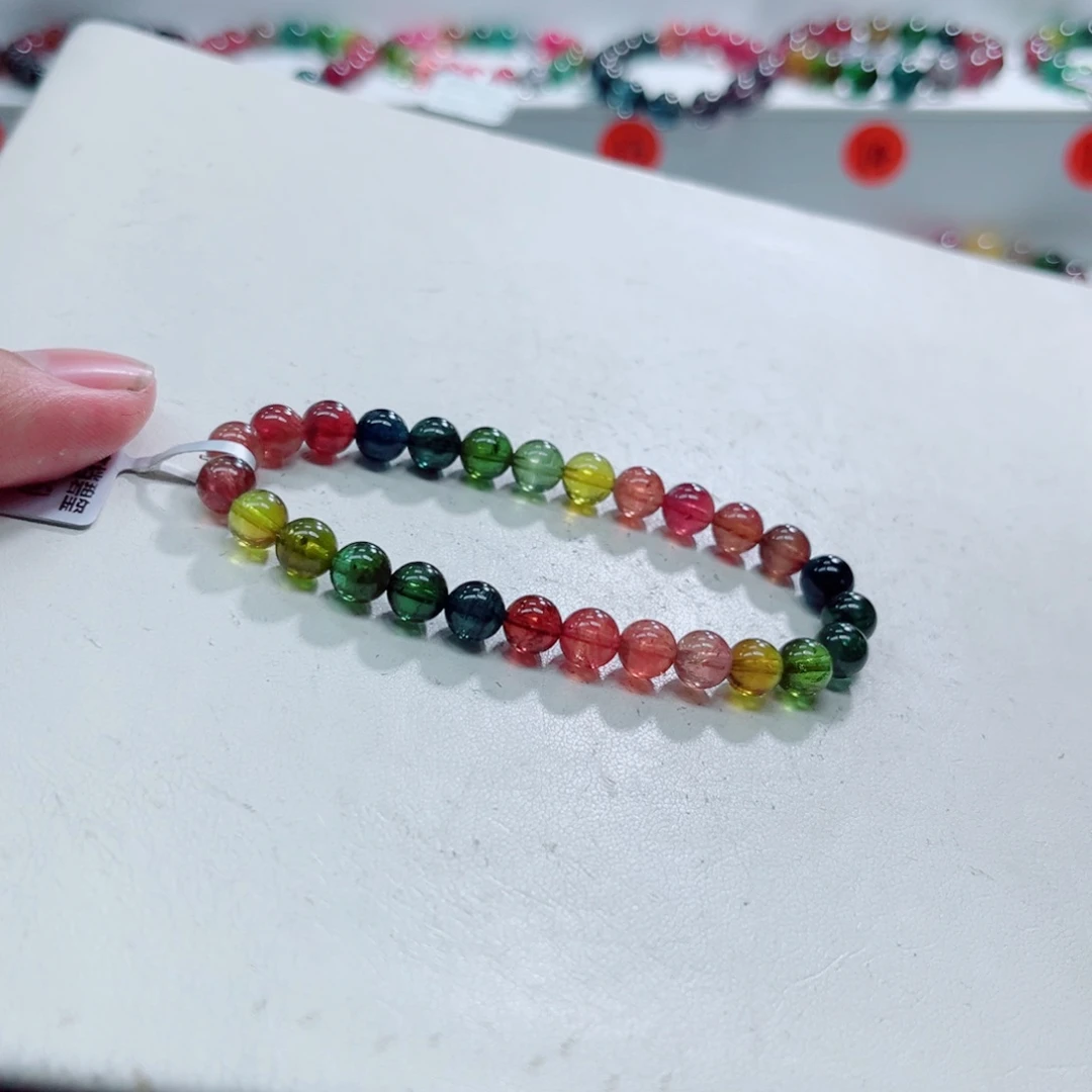 未镶嵌手链碧玺碧玺