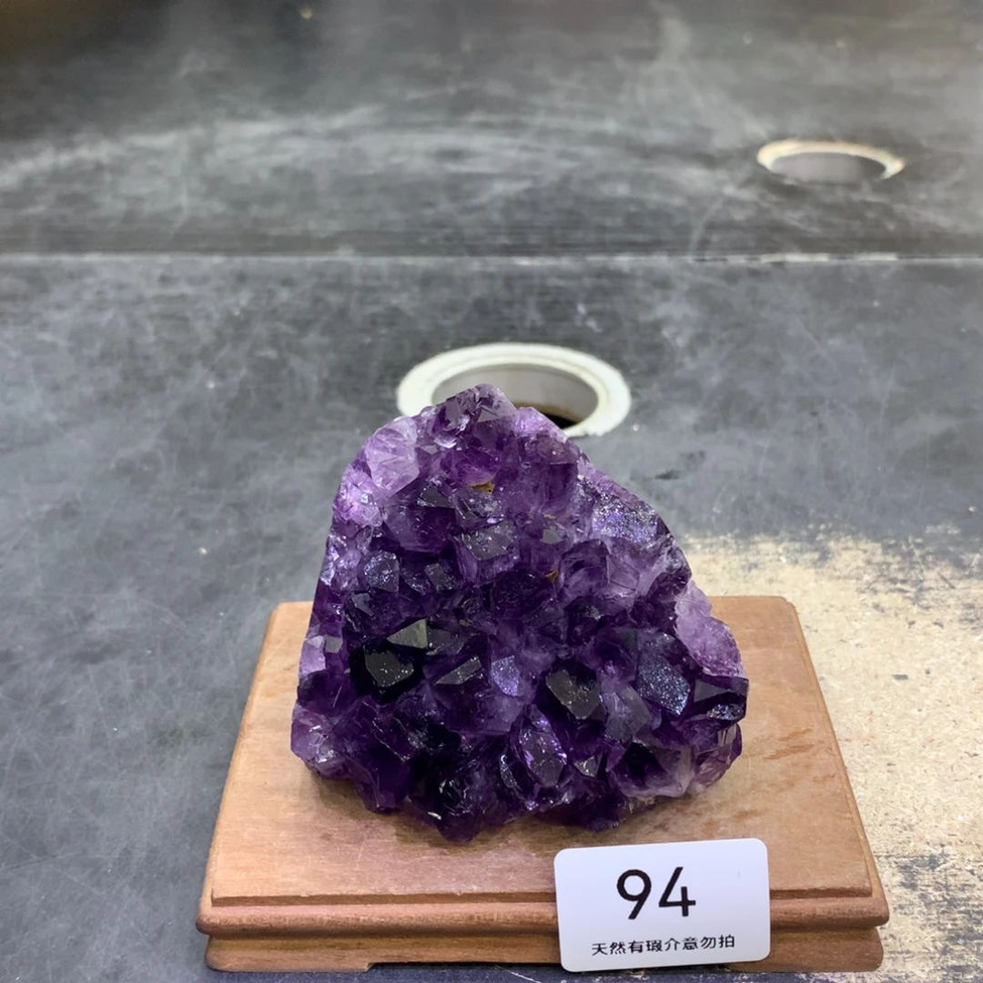 水晶摆件未镶嵌紫晶94
