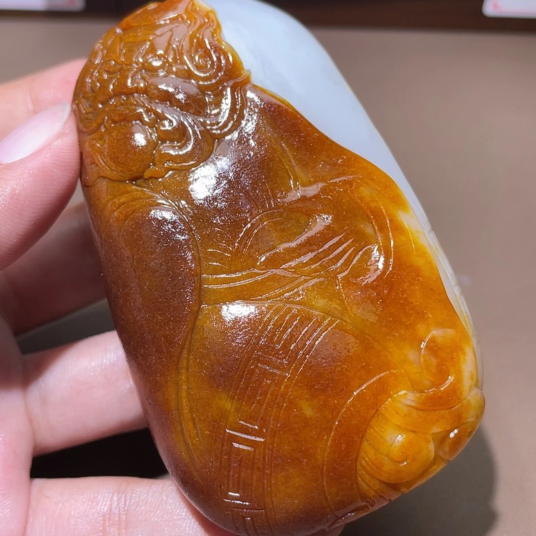 和田玉颈饰未镶嵌Y