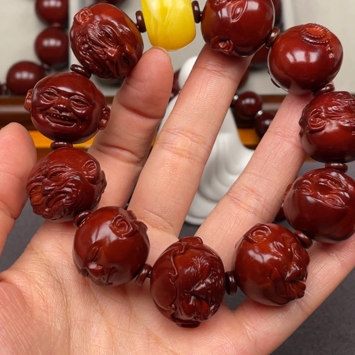 维***手串/手链橄榄核十八罗汉