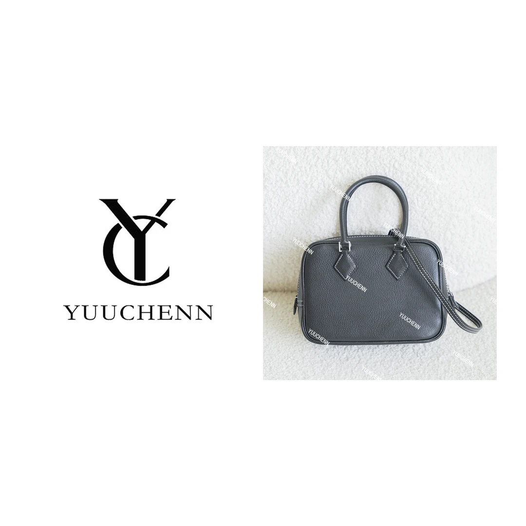 YUUCHENN/18cm原创设计高定真皮包 HH5382