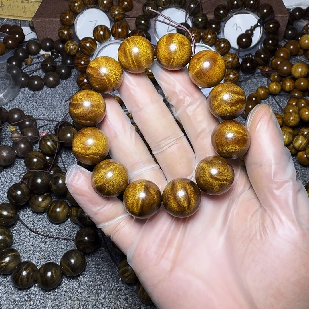 金丝楠手串/手链闪电