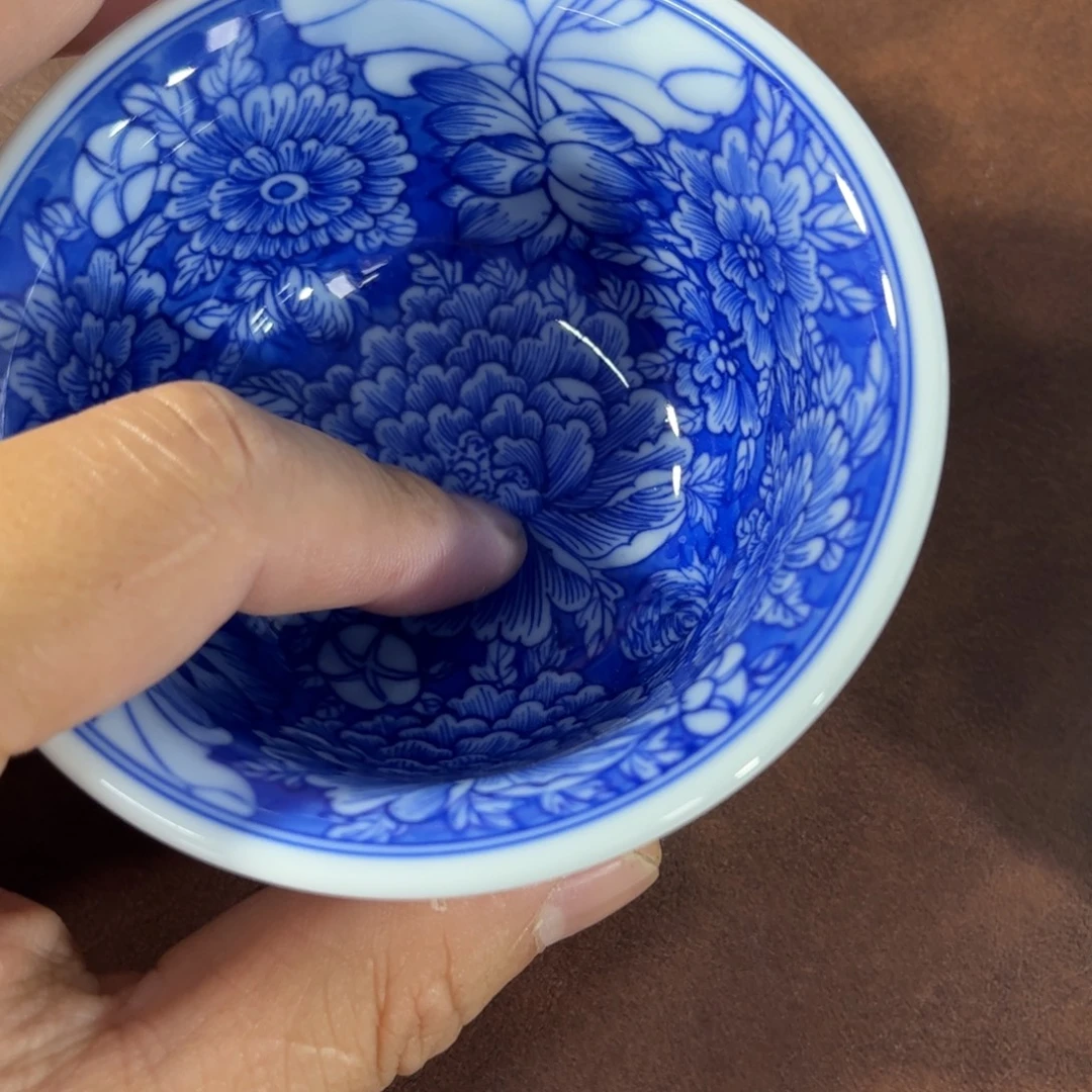 烟***、杯子手工手绘的陶瓷的