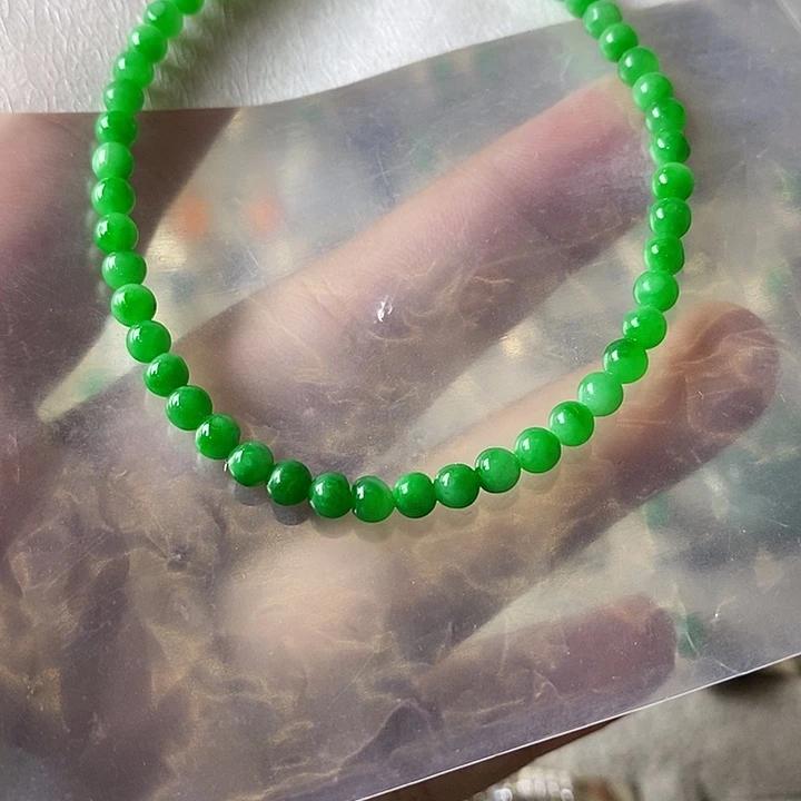 翡翠未镶嵌手链翡翠冰种