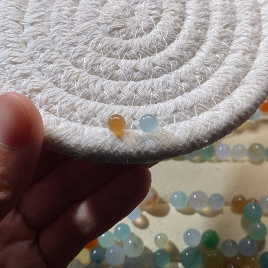 散珠翡翠5+天然翡翠A货散珠