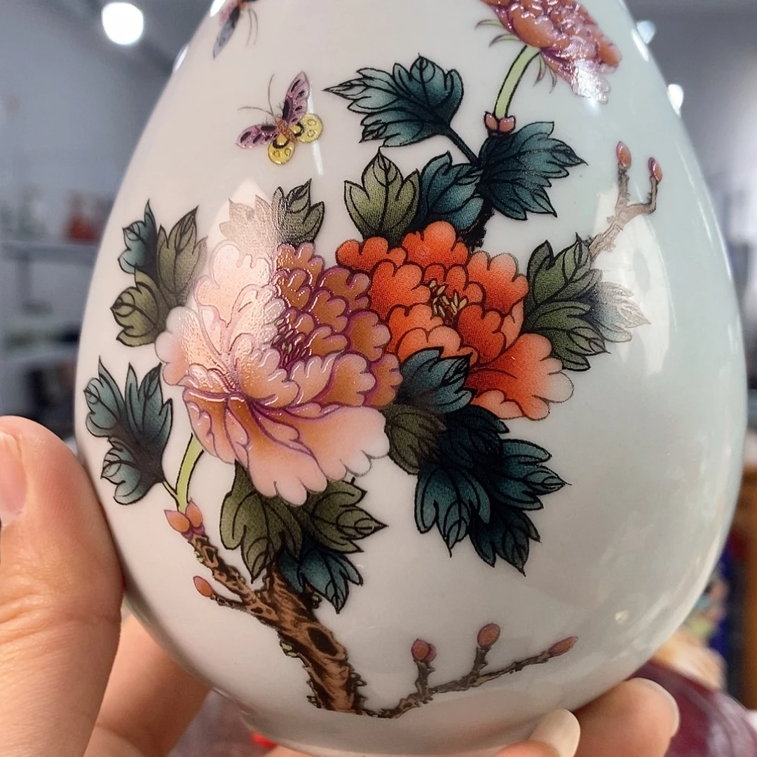 摆件景德镇陶瓷花瓶摆件