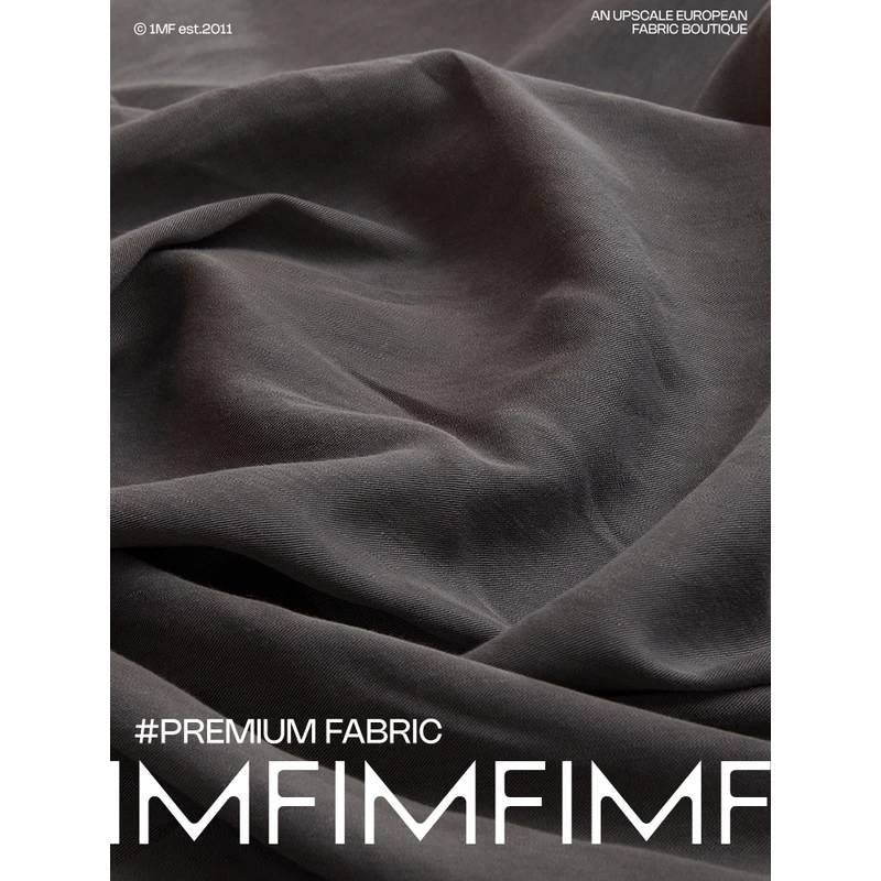 意大利LP直邮 亚麻灰色裤子面料 宽150CM 315G/M