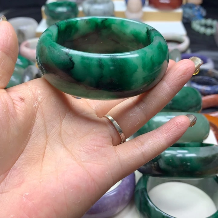 未镶嵌手镯石英质玉心****8