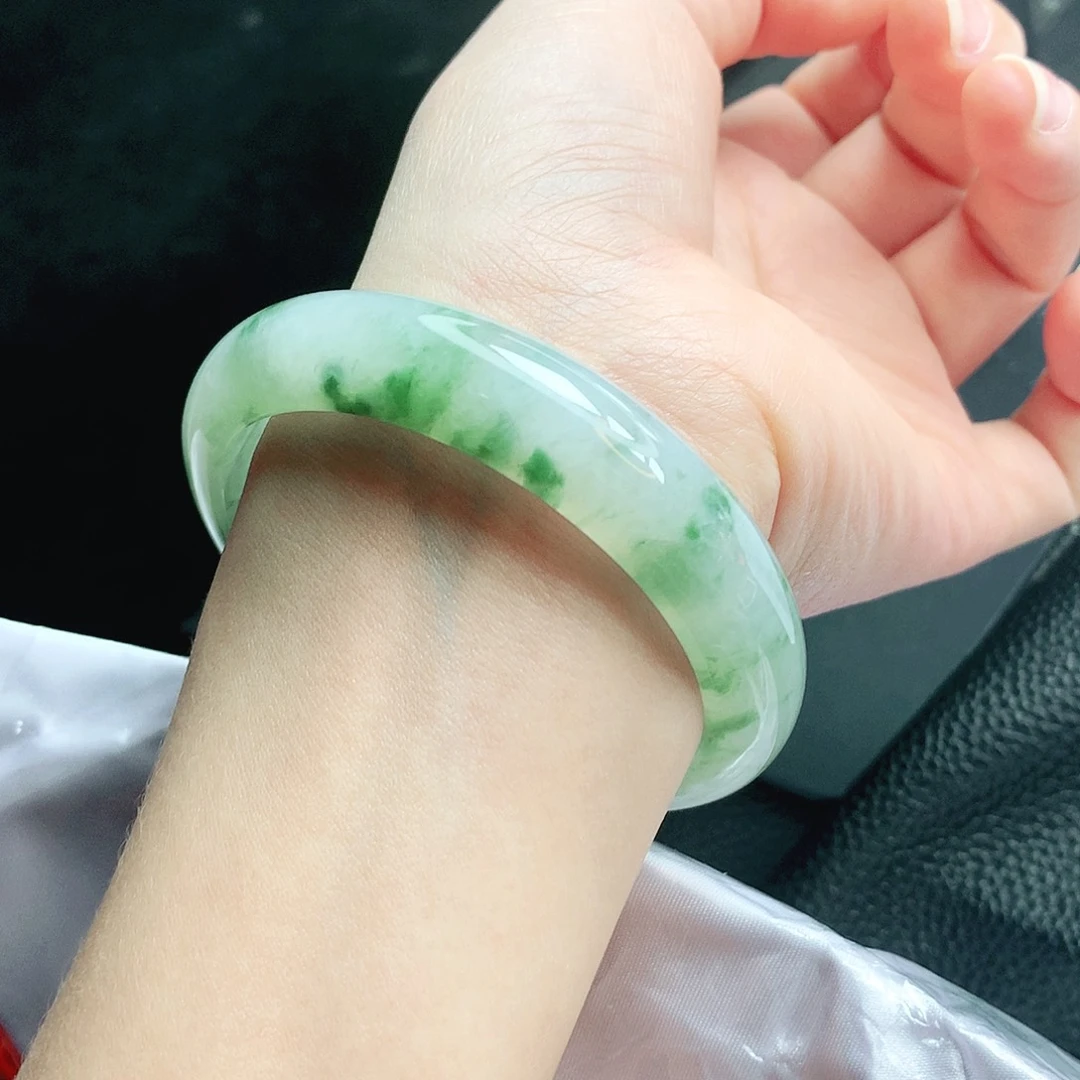 【闪购商品】未镶嵌手镯翡翠缅甸天然a货翡翠