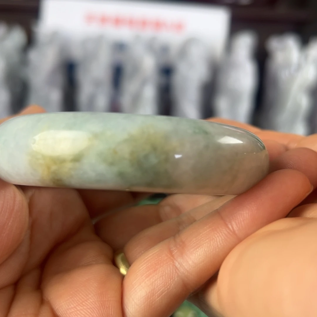 朵***朵翡翠未镶嵌项圈天然翡翠镯子