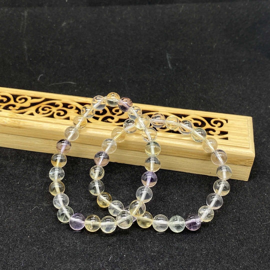 【哈轩文化 公子优选】多宝水晶手串（多样性发其一）18304