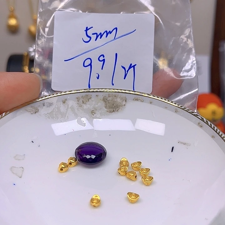 紫晶颈饰银S925镶嵌紫晶925镶嵌115