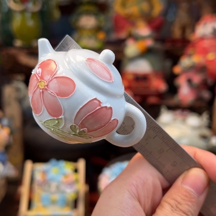 陶摆件小镇青花每日有新品