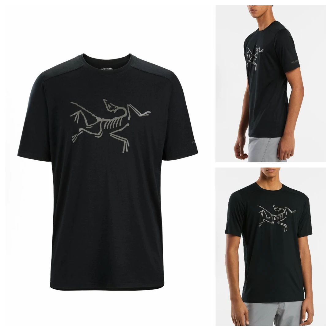 【正品国现】始祖鸟lonia Merino系列 男士美利奴羊毛短袖夏季圆领