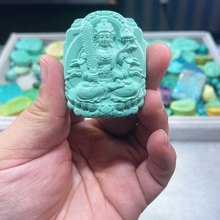 高瓷雕刻精品精美