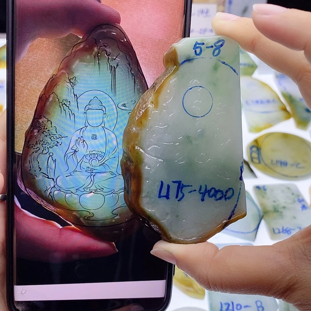 未镶嵌定制翡翠翡翠