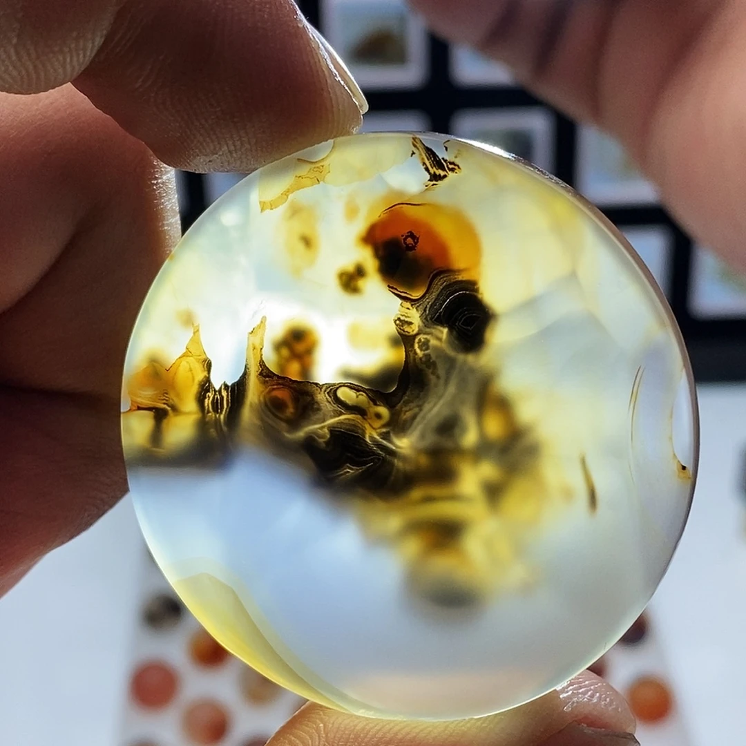 玛瑙/玉髓未镶嵌吊坠(不含链)710