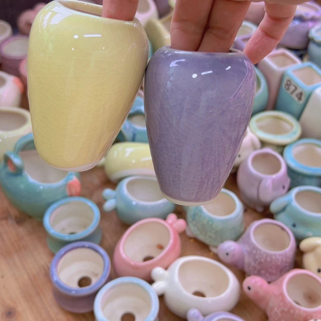 陶瓷花盆当场凑满12包邮