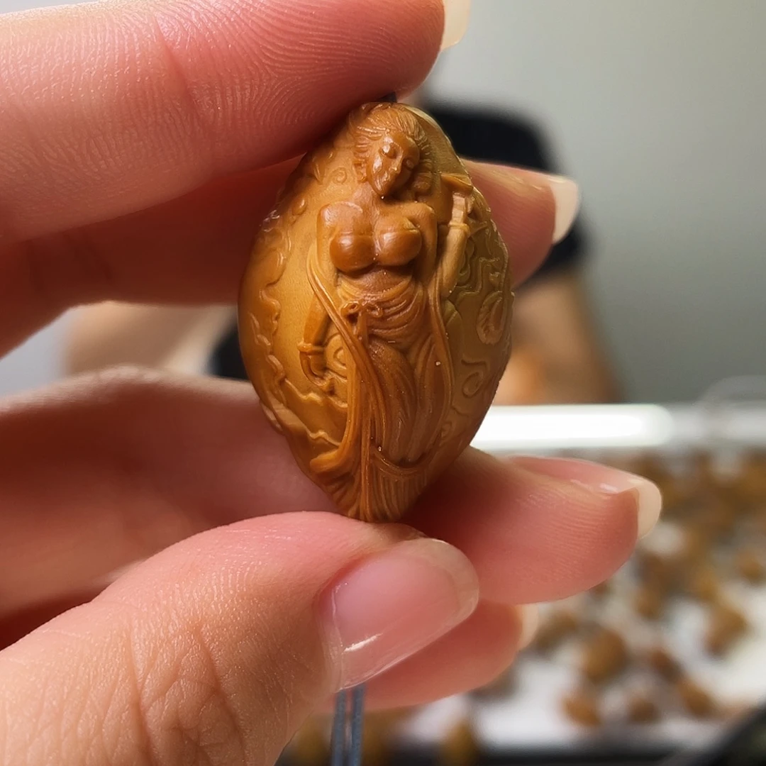 橄榄核吊坠橄榄核