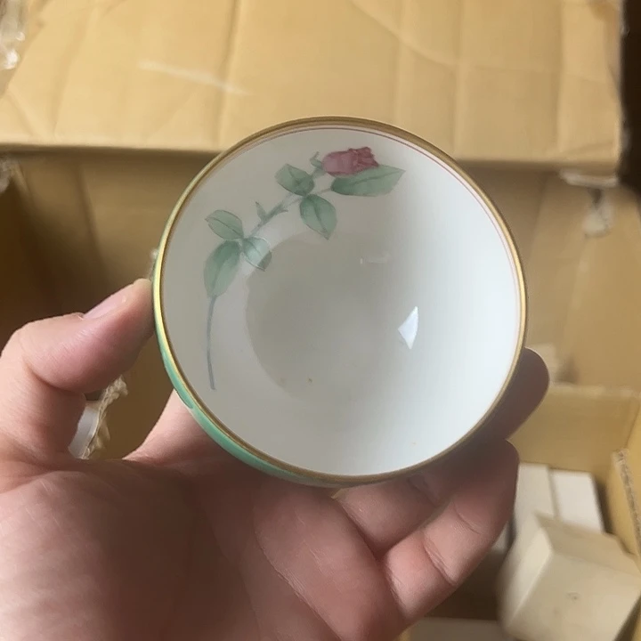 瓷片茶杯茶杯子茶杯子