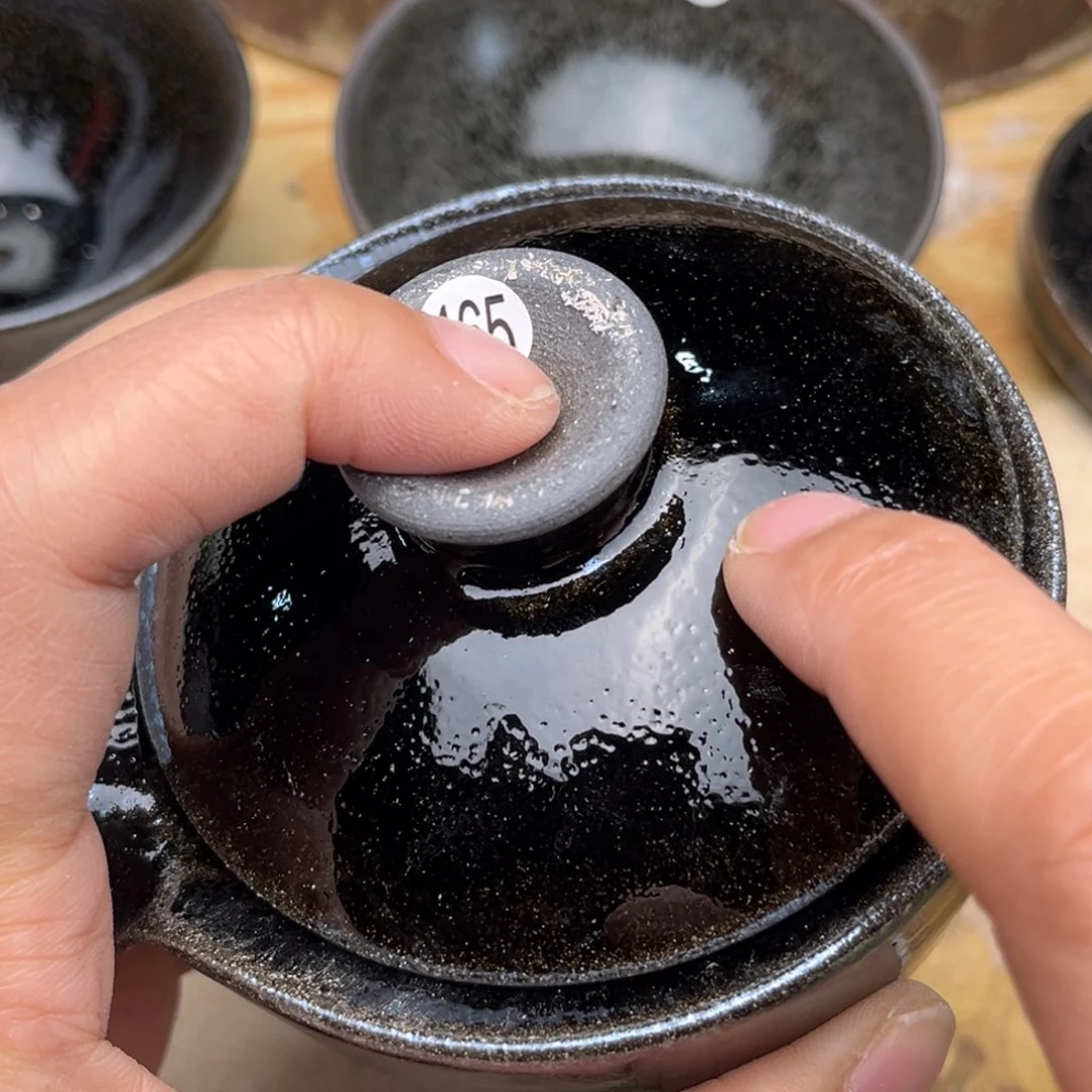 茶盏义兴龙窑坚持真柴烧微瑕