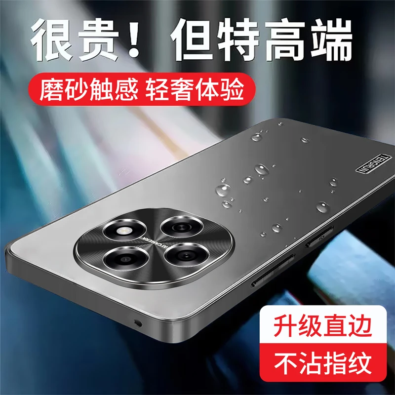 适用OPPOA6Pro手机壳磨砂直边超薄A6GT全包金属镜头防摔壳高级感