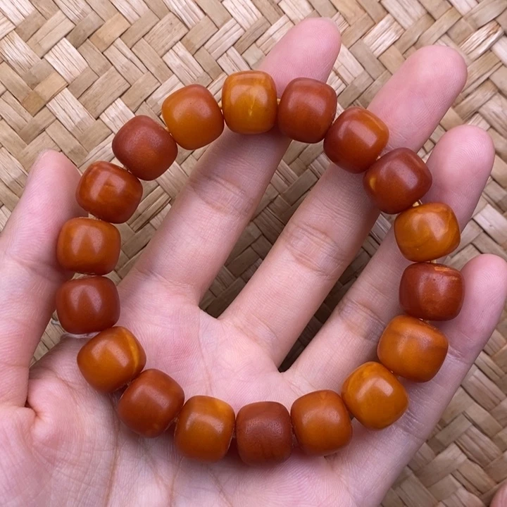 蜜蜡未镶嵌裸石蜜蜡12M