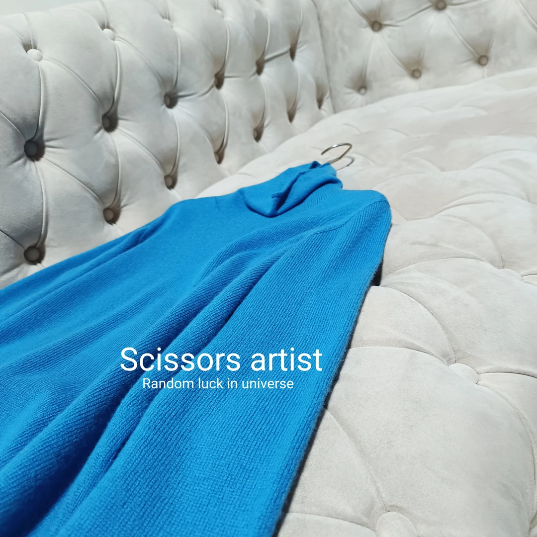 【Scissors artist】高端设计师走秀女装毛衣5710