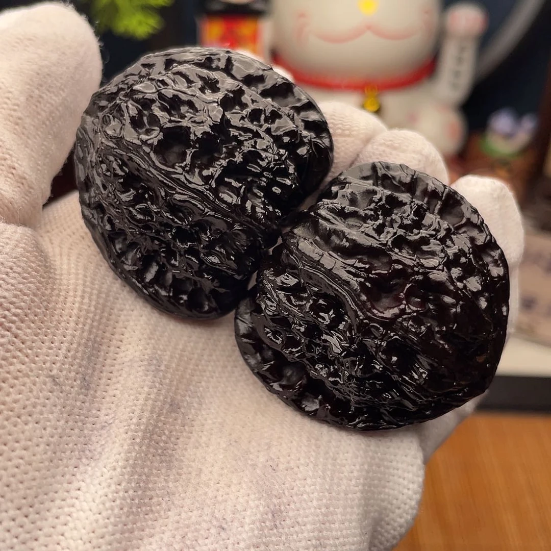 吊坠文玩核桃三角白