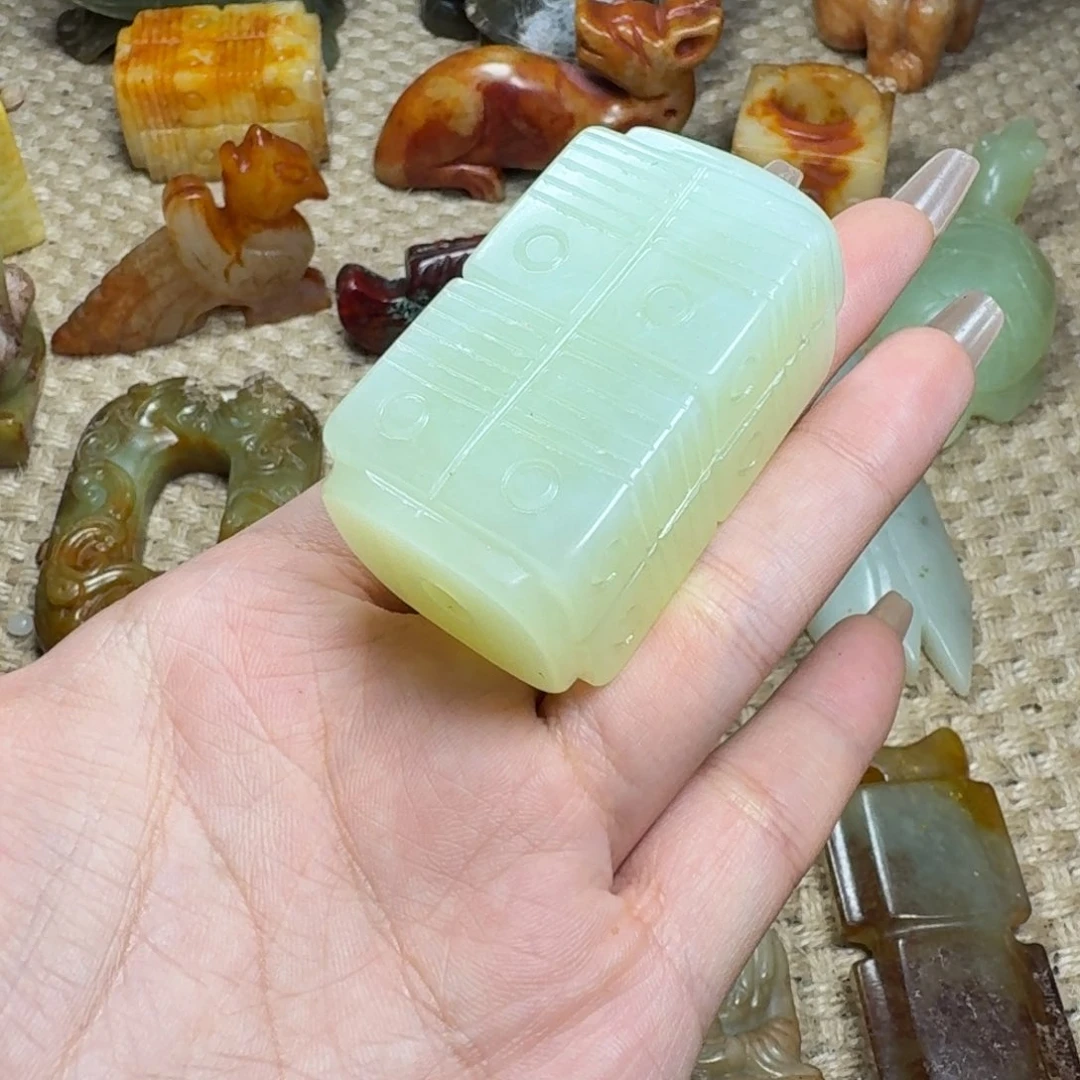 白玉菩提吊坠挂件