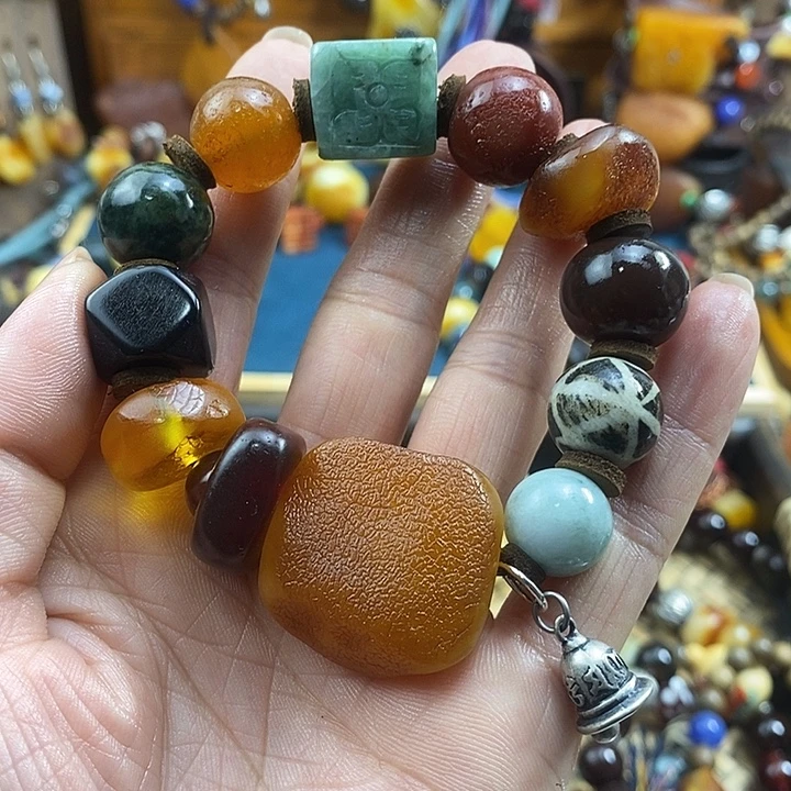 蜜蜡未镶嵌手串手串