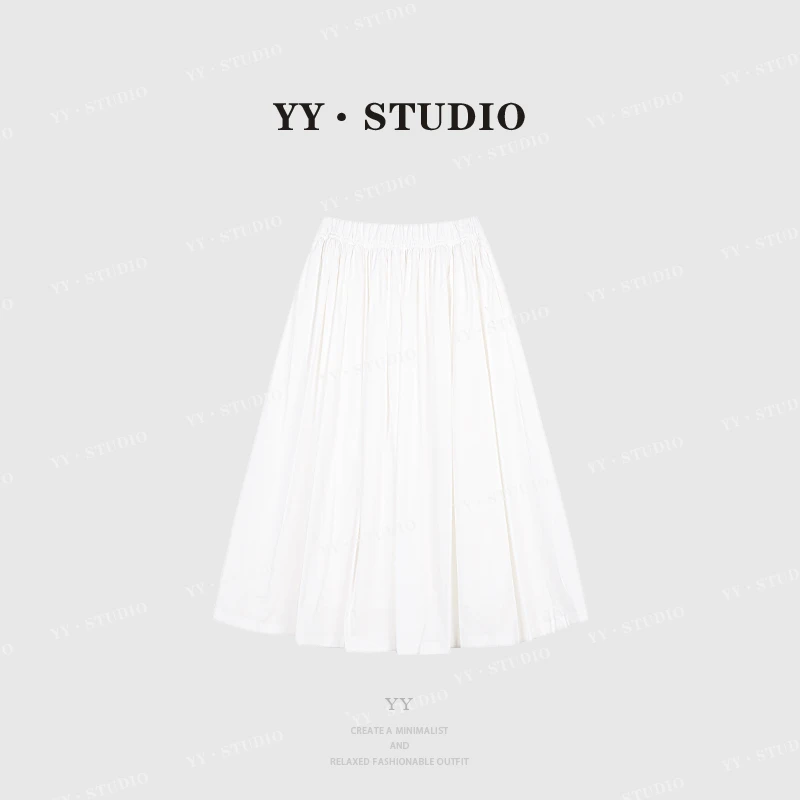 【YANYAN】显瘦松紧腰头气质高腰半身裙女装YY-3667