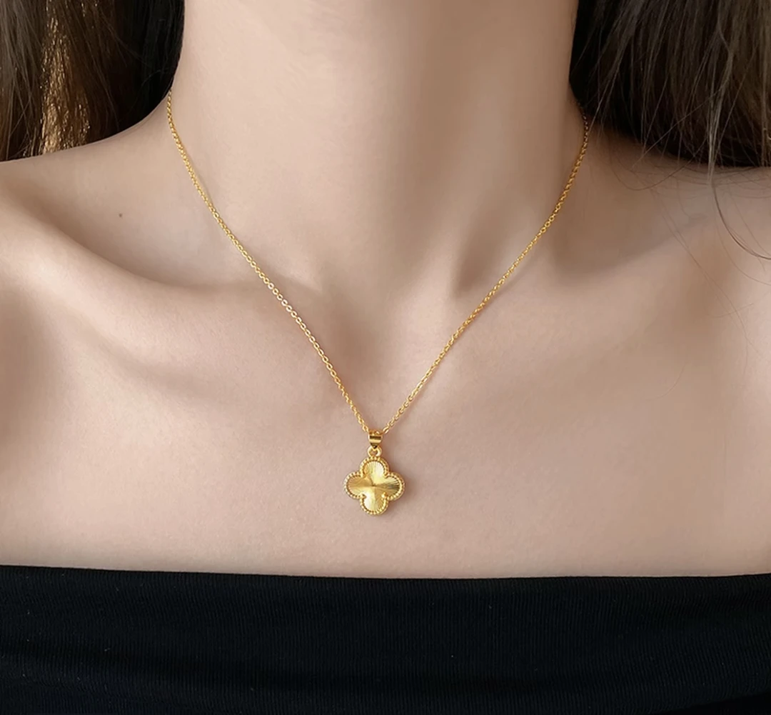 项链 四叶草项链女中国经典款式