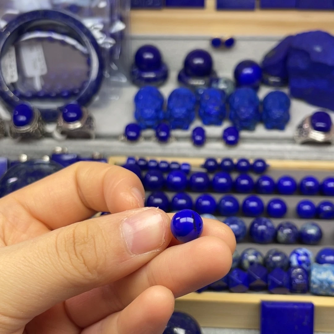 青金石单珠9+未镶嵌s*i