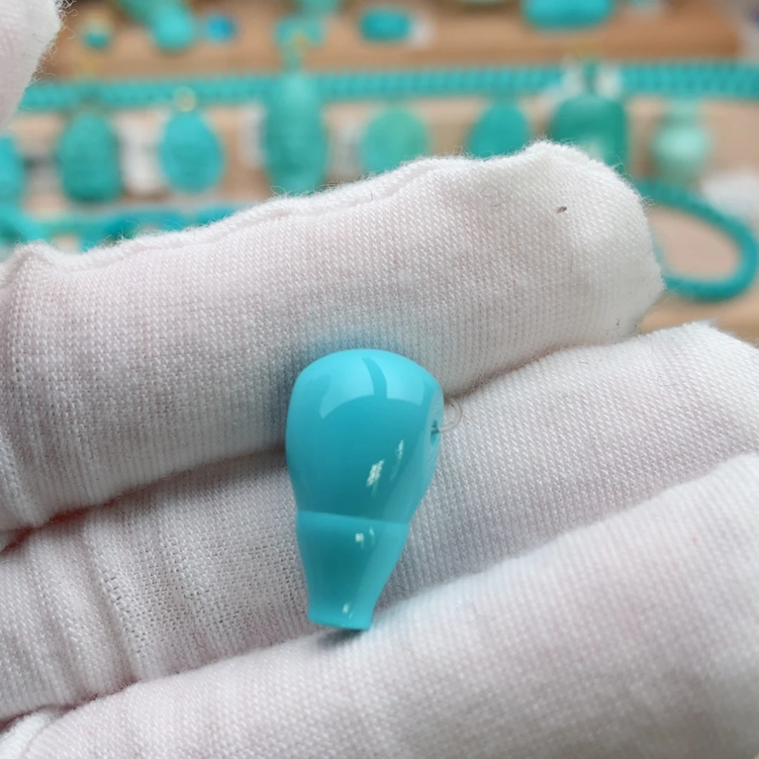 绿松石未镶嵌珠宝奇石10mm