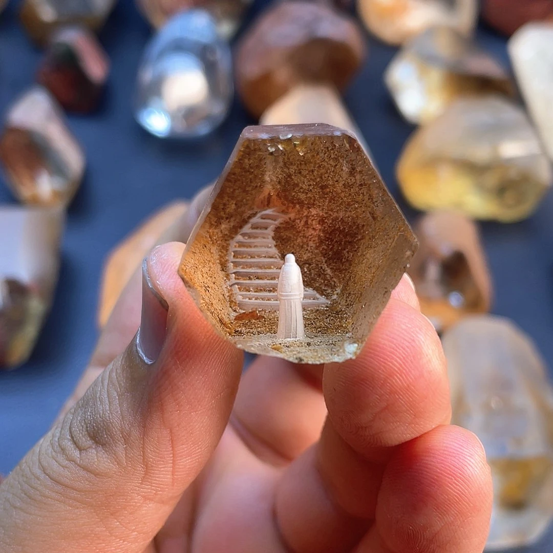 摆件未镶嵌水晶R***.摆件