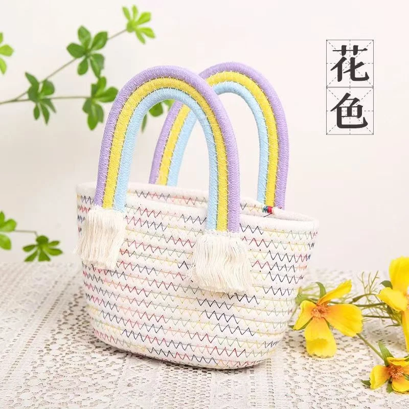 【春季上新】网红手提包网红小包包时尚编织包包手拎包手提包包