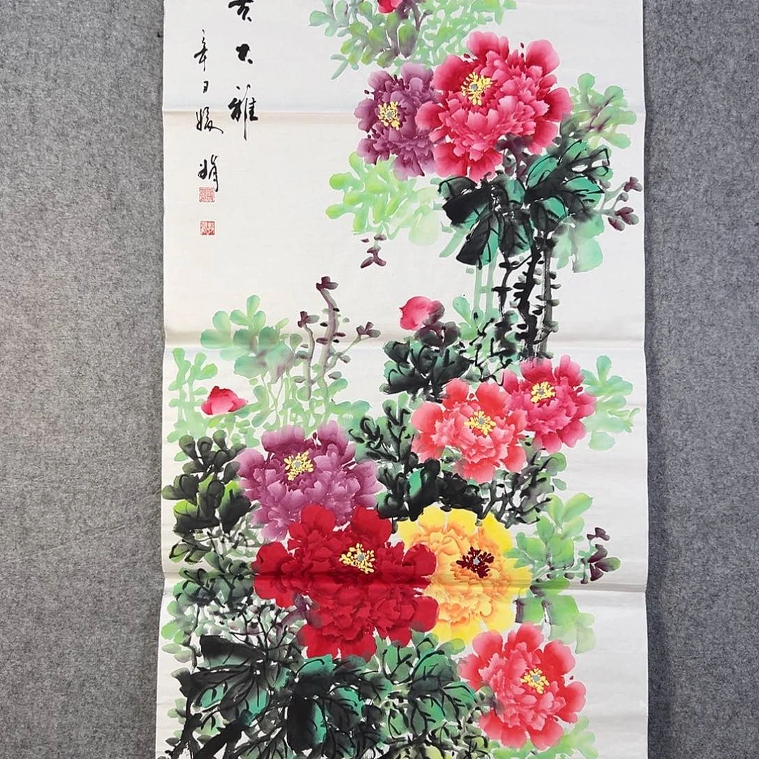 国画217 花鸟在此处飞翔也不太可能
