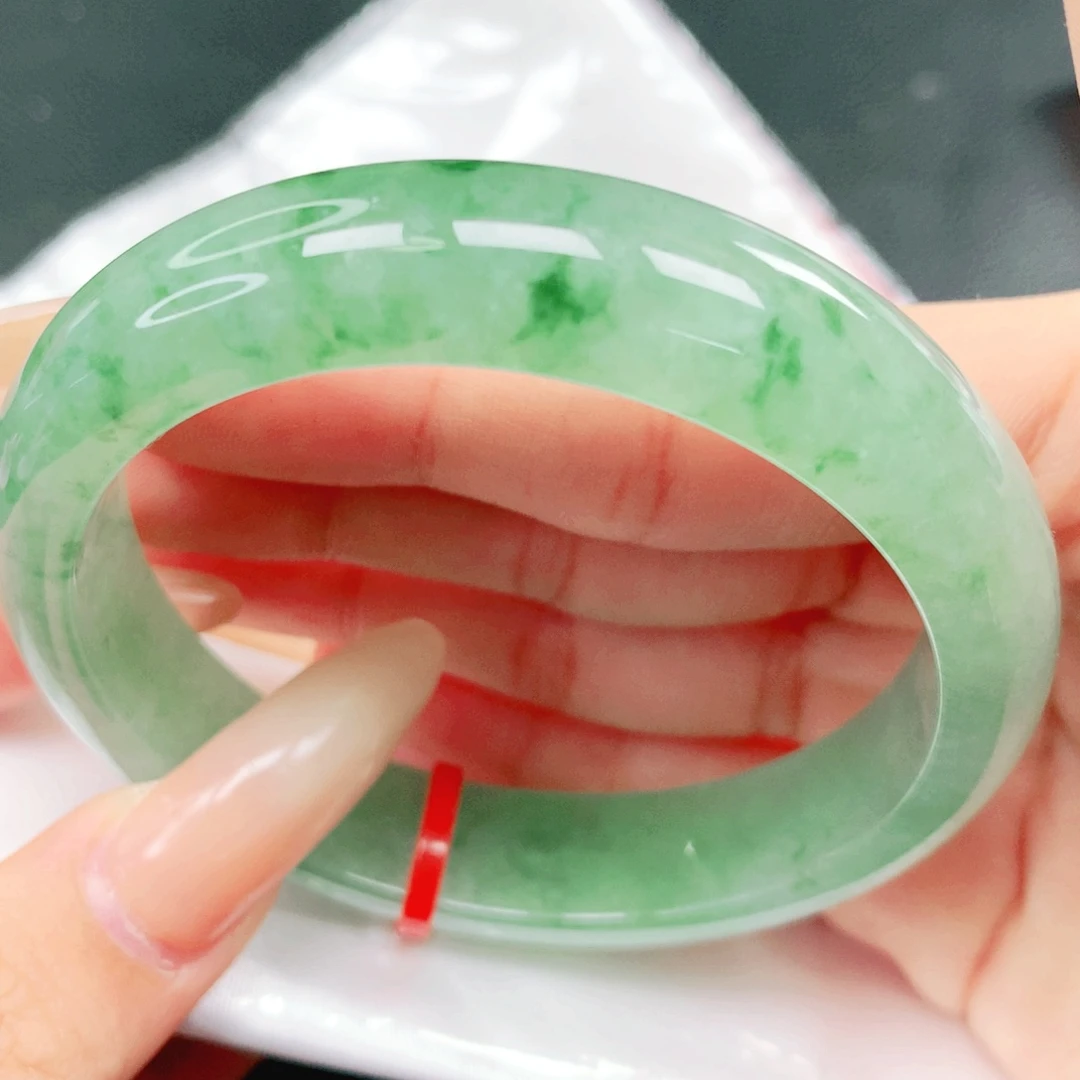 翡翠未镶嵌手镯58