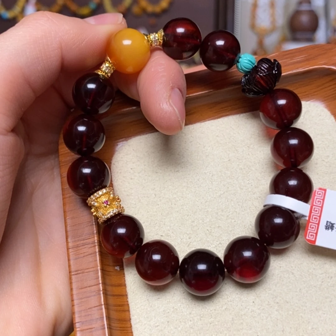 【闪购商品】手链蜜蜡未镶嵌手串