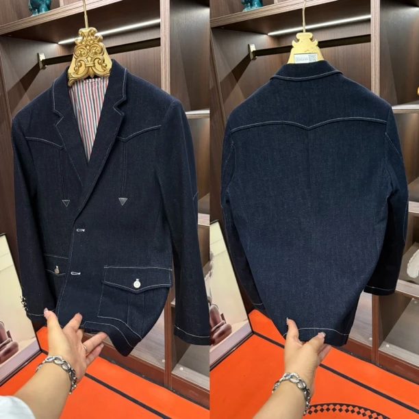 「星漓轻奢出品」6898/XINGLI/2025/高端欧货春秋款牛仔西服