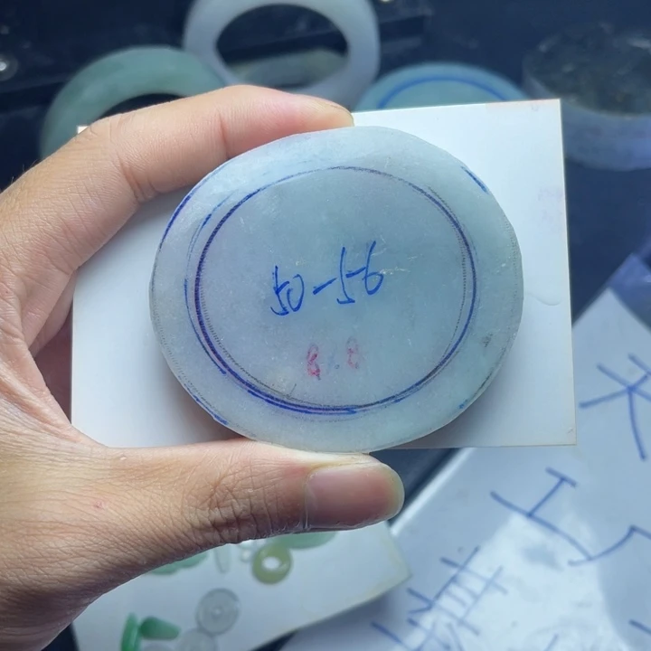 定制翡翠缅甸翡翠未镶嵌缅甸翡翠手镯50-56贵妃