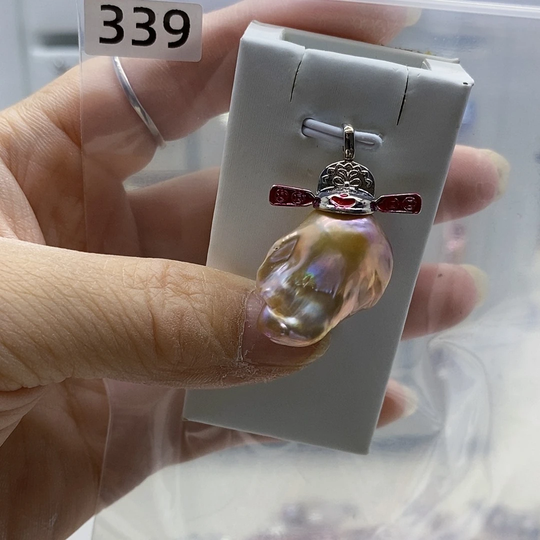 颈饰合金淡水珍珠