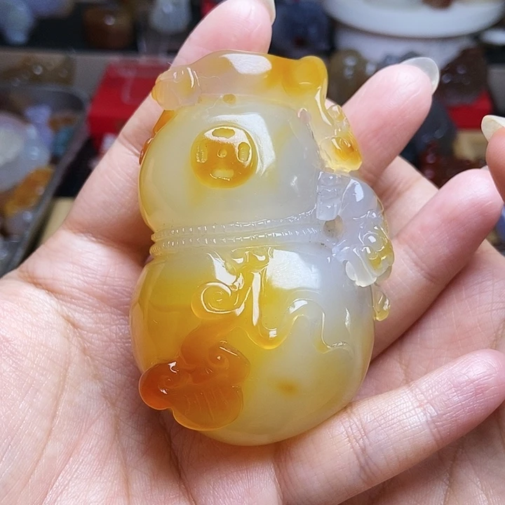 未镶嵌颈饰玛瑙/玉髓