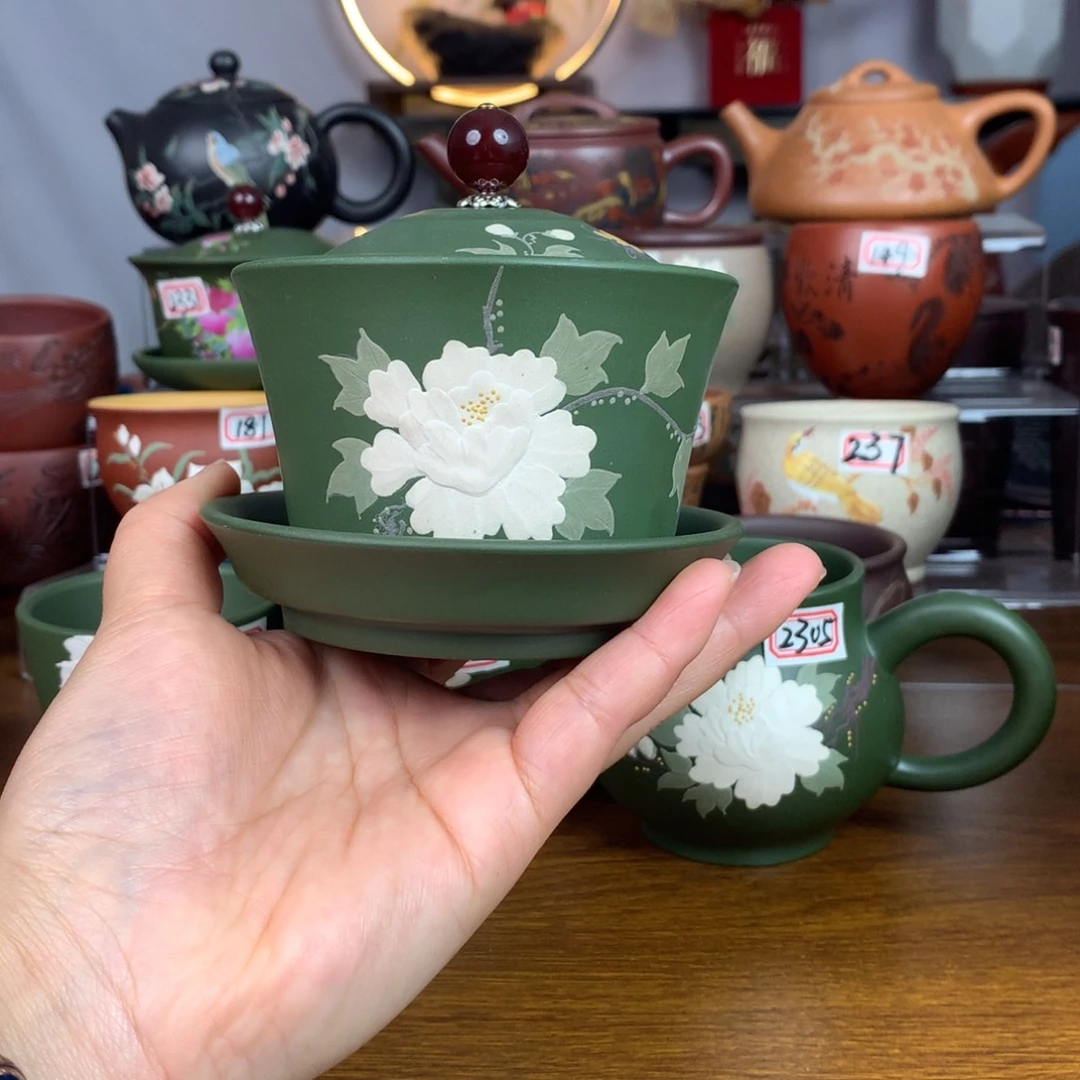 紫砂茶杯宜兴紫砂茶具