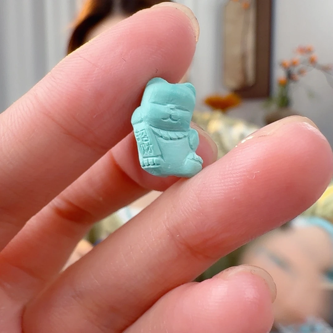 绿松石未镶嵌珠宝半成品