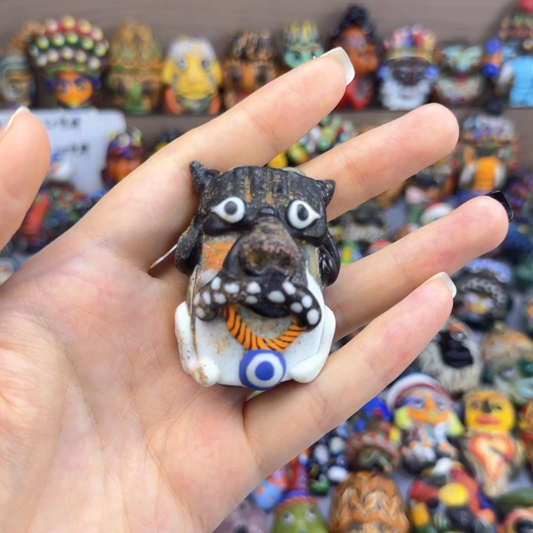 腓尼基琉璃动物造型法斗娃娃