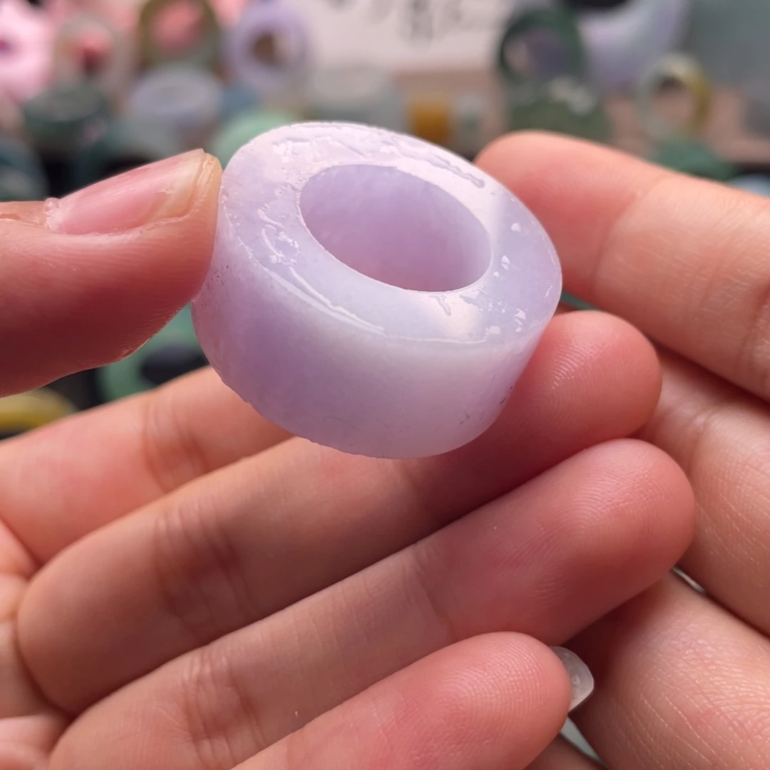定制翡翠未镶嵌  仙女粉